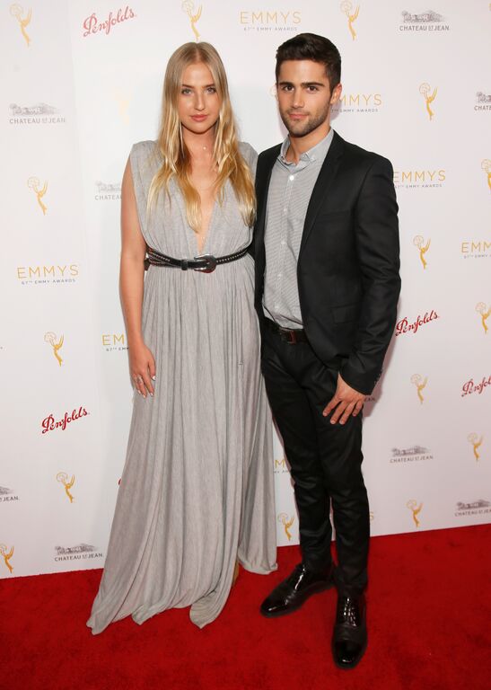 Veronica Dunne & Max Ehrich/Photo Credit: Invision for Television Academy/AP Images