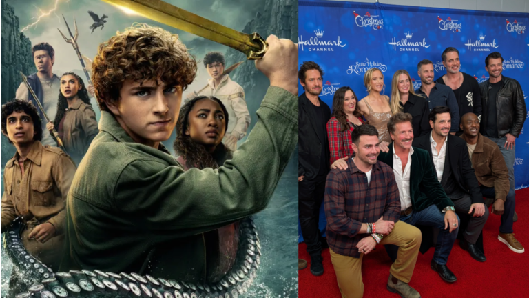 Holiday Magic with Percy Jackson & Hallmark Stars | The BUZZ