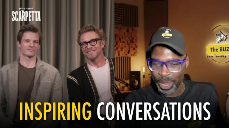 Playing One Character Across Timelines: Simon Baker & Hunter Parrish on ‘Scarpetta’