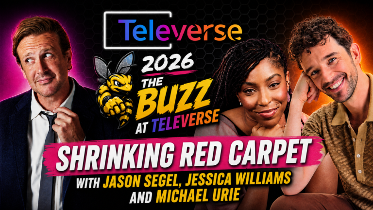 Shrinking Stars Jason Segel, Jessica Williams & Michael Urie Talk Season 3 | Televerse 2026